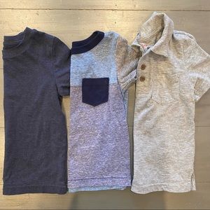 Set of boys shirts & polo - Size 3 - smoke free home